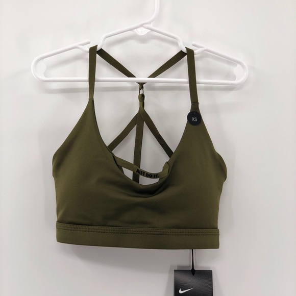Nike Other - Dark Olive NIKE INDY BRA size XS